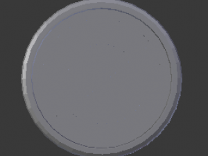 transpluto coaster 3Dプリントモデル
