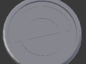 transpluto coaster 3Dプリントモデル