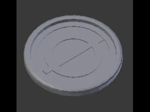 transpluto coaster 3D Print Model