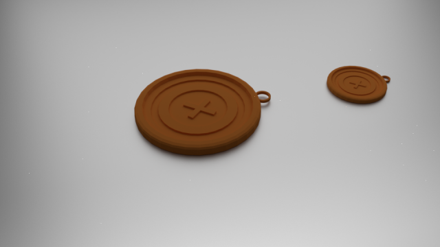 part of fortune pendant Model do druku 3D .c4d .max .obj .3ds .fbx .stl .blend