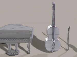 musicalinstruments 3D Model