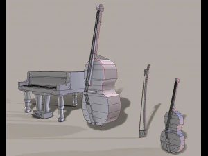 musicalinstruments 3D Model