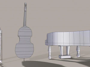 musicalinstruments 3D Model