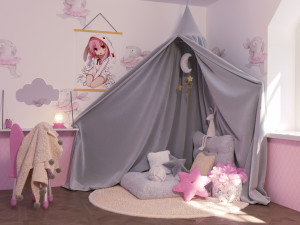 baby room 3D Model