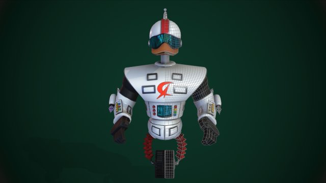 gizmoduck 3D Model .c4d .max .obj .3ds .fbx .stl .blend 