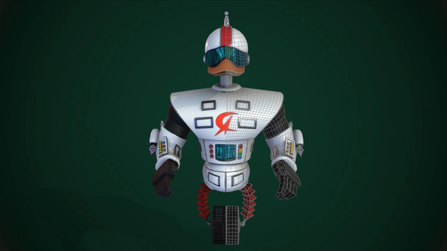 gizmoduck 3D मॉडल .c4d .max .obj .3ds .fbx .stl .blend 