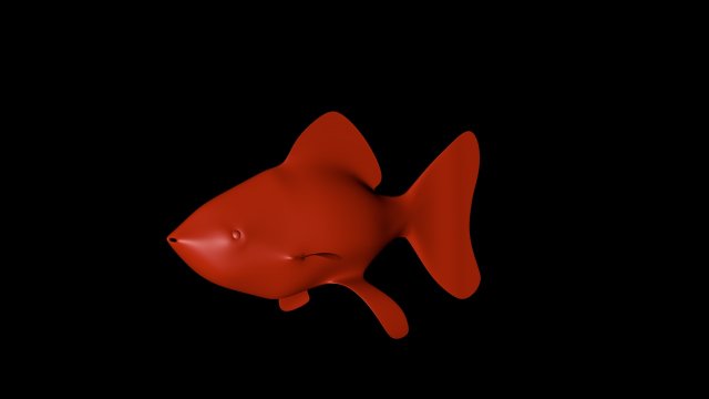 fish 3D 모델 .c4d .max .obj .3ds .fbx .stl .blend 