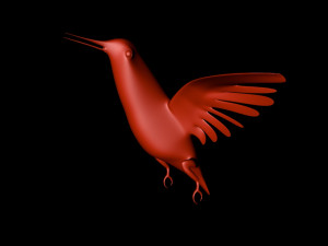 king fisher 3D 模型