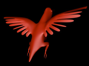 king fisher 3D 模型