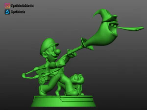 luigis mansion 3D Print Model