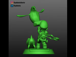 luigis mansion 3D Print Model