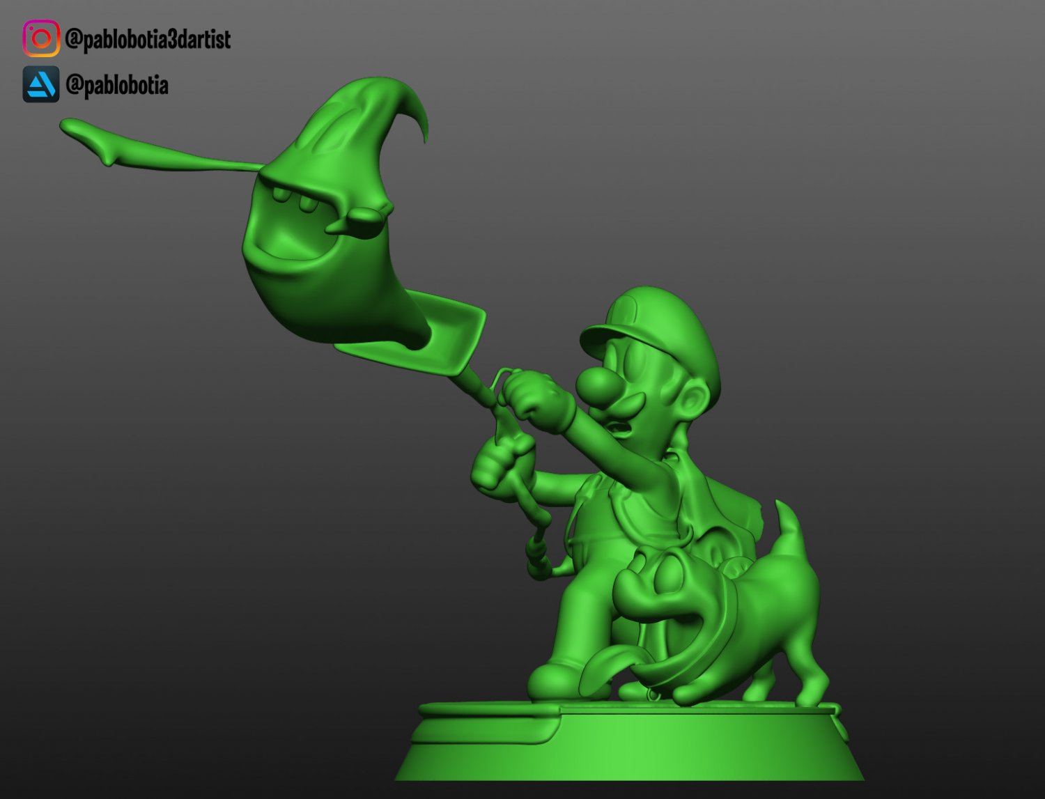 Free STL file Luigi's Mansion 3 Teaser Trailer Model 🚐・3D printer design  to download・Cults