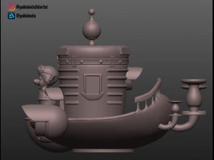 Mario Bross L'Odyss&eacute;e Modèles 3D en vedette