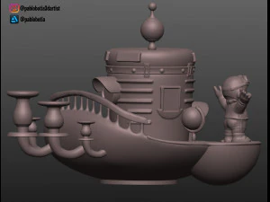 Mario Bross L'Odyss&eacute;e Modèles 3D en vedette