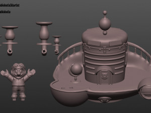 mario bross odyssey 3D Print Model