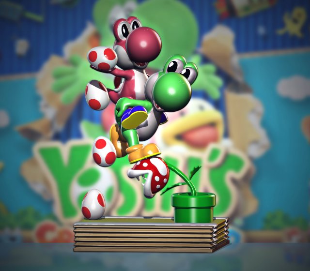 yoshis crafted world 3D Print Model .c4d .max .obj .3ds .fbx .stl .blend 