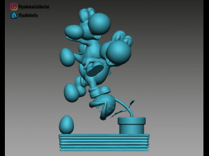 yoshis crafted world 3D Print Model