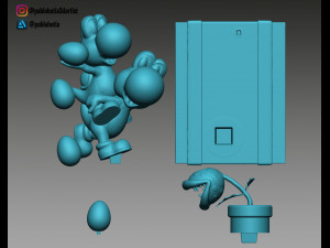 yoshis crafted world 3D Print Model