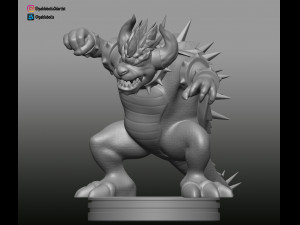 giga bowser 3D Print Model