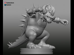 giga bowser 3D Print Model