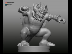 giga bowser 3D Print Model