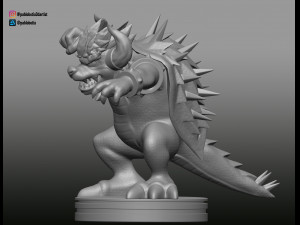 giga bowser 3D Print Model