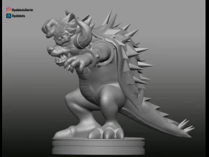 giga bowser 3D Print Model