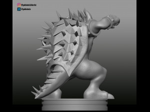 giga bowser 3D Print Model
