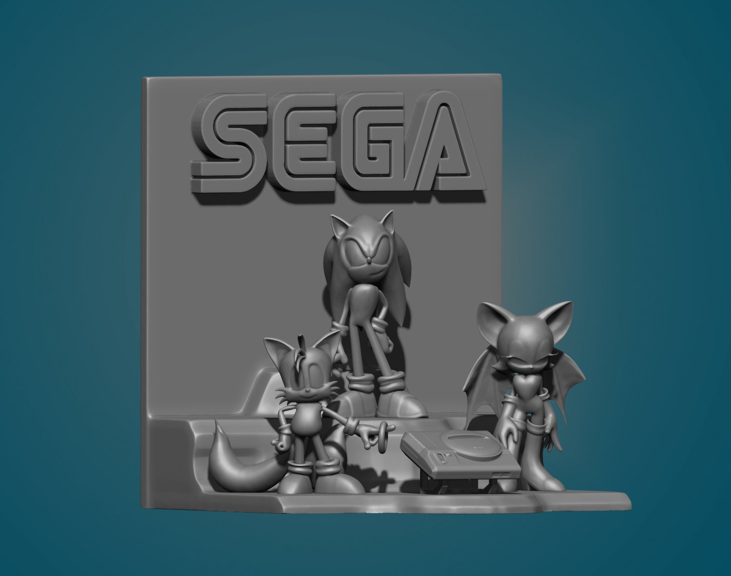 Metal Sonic 3D Model in Other 3DExport