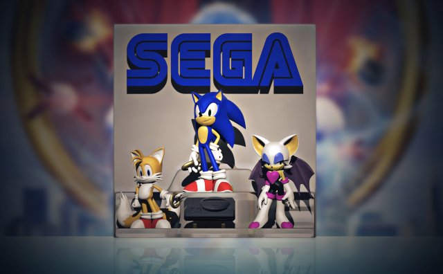 sonic bookend Modello di stampa 3D .c4d .max .obj .3ds .fbx .stl .blend 