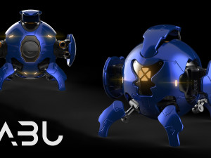mini robot 3D Print Model