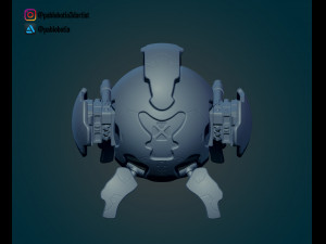 mini robot 3D Print Model