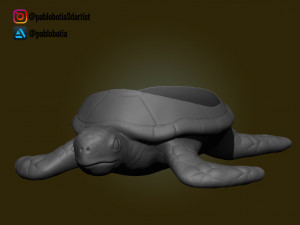 potsertoise Model Cetak 3D
