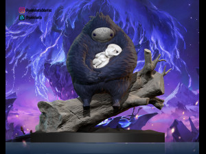 ori and the blind forest 3D 프린트 모델