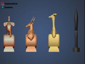 figures keeps tablecloths-towels 3D 프린트 모델