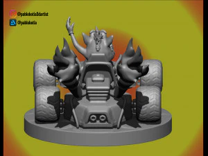 crash team racing nitro fueled 3D Print Model