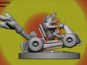 crash team racing nitro fueled 3D Print Model