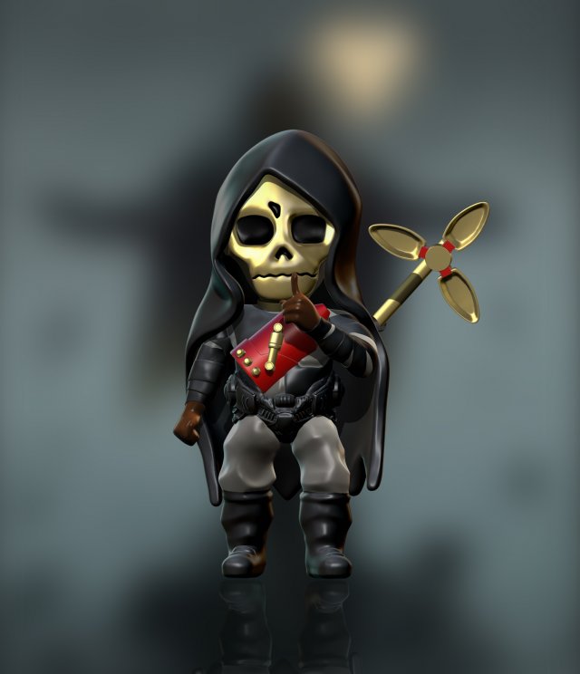 higgs monaghan chibi 3D Print Model .c4d .max .obj .3ds .fbx .stl .blend 