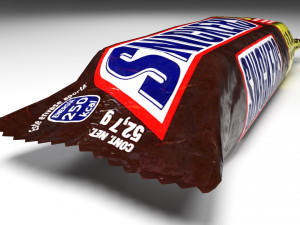 snickers 3D Model