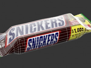 snickers 3D Model