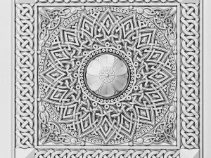 decorative ornament element Model 3D
