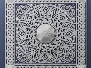 decorative ornament element Model 3D