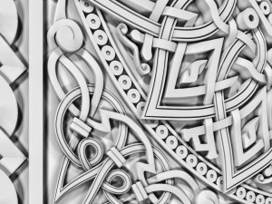 decorative ornament element Model 3D