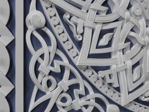 decorative ornament element Model 3D