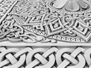 decorative ornament element Model 3D