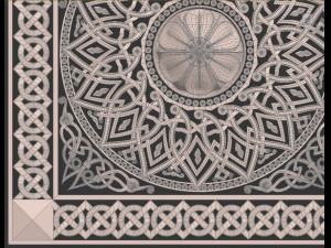 decorative ornament element Model 3D