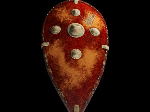 shield warrior of ancient russia 3D Model