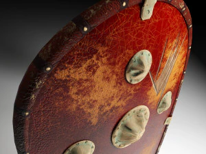 shield warrior of ancient russia 3D Model