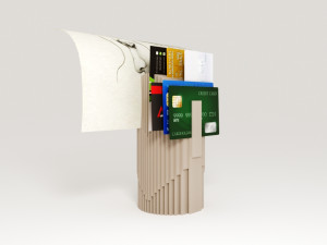 desktop cardholder valentine 3d print model 3D-printmodel