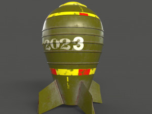 Nuclear bomb 3D Model